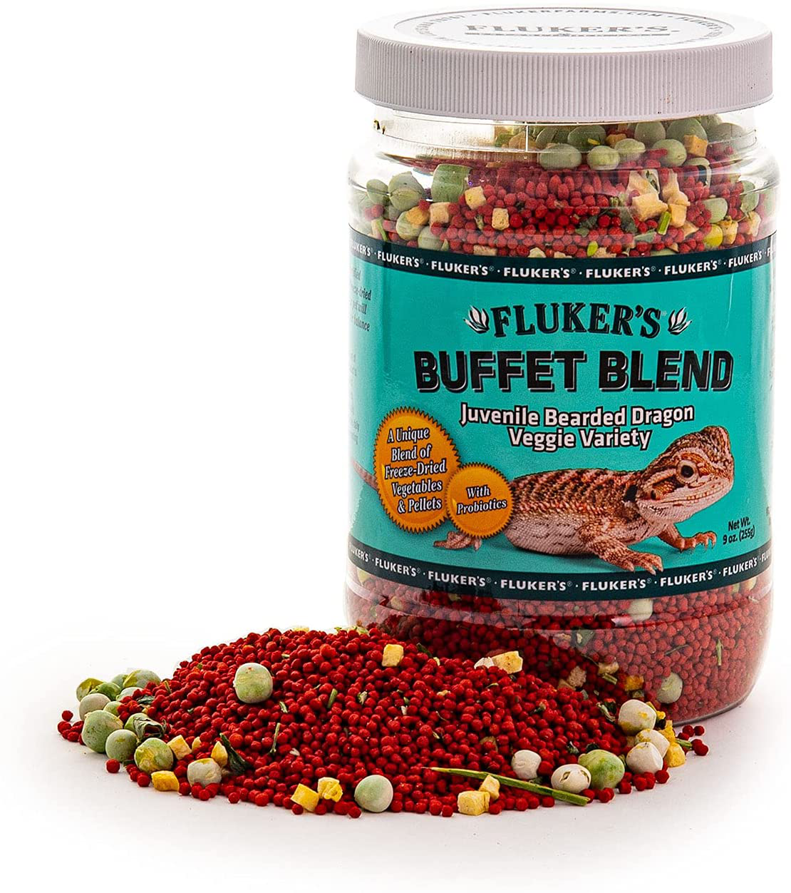 Fluker'S Buffet Blend Juvenile Bearded Dragon Veggie Variety Diet Animals & Pet Supplies > Pet Supplies > Reptile & Amphibian Supplies > Reptile & Amphibian Food Fluker's   