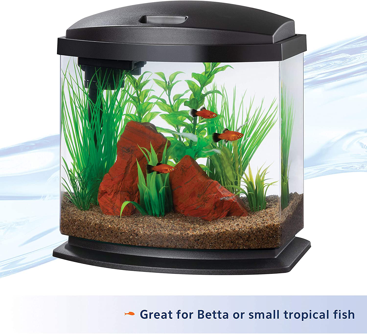 Aqueon LED Minibow Kit with Smartclean Technology Animals & Pet Supplies > Pet Supplies > Fish Supplies > Aquarium Fish Nets Aqueon   