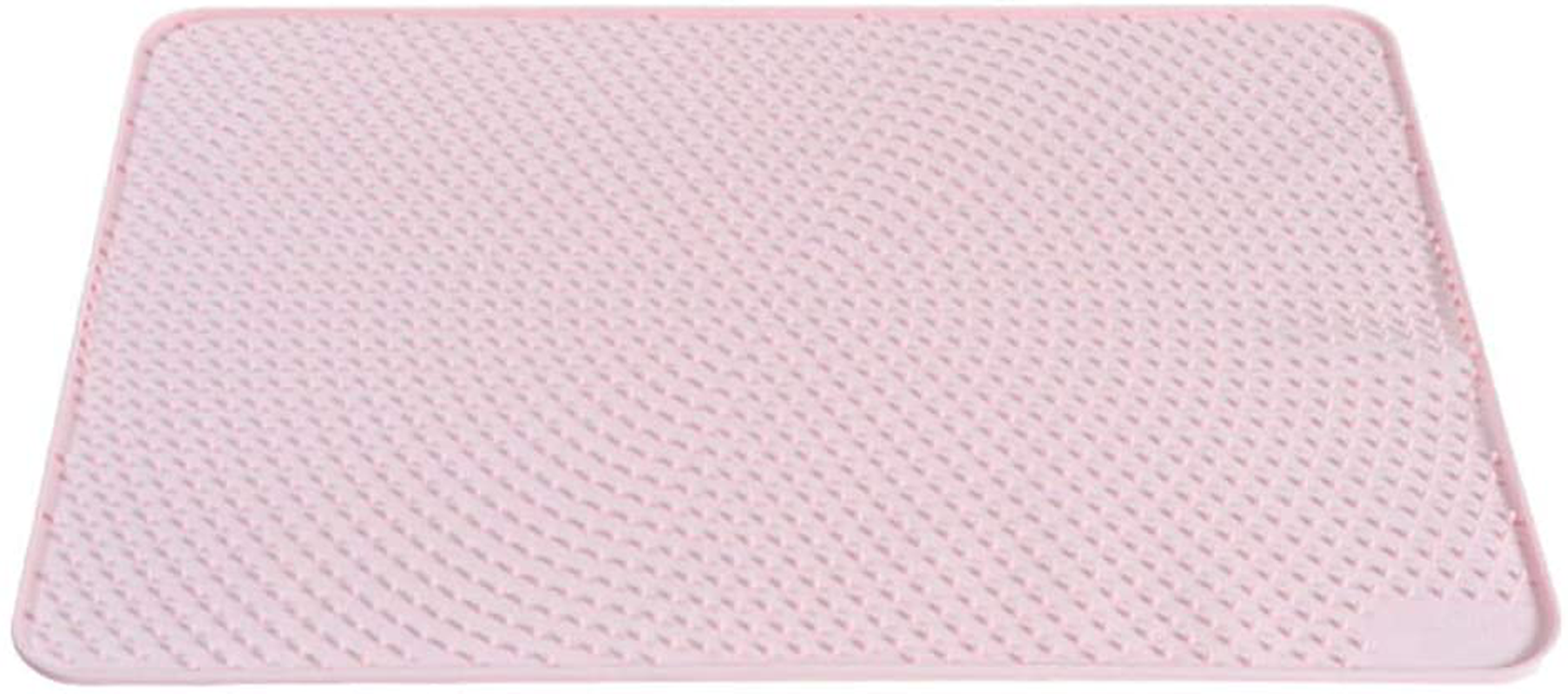 POPETPOP Cat Litter Mat Trapper Waterproof Cat Mat Litter Rug Easy Clean for Litter Box Anti-Slip Placemat for Cats (Pink) Animals & Pet Supplies > Pet Supplies > Cat Supplies > Cat Litter Box Mats POPETPOP   