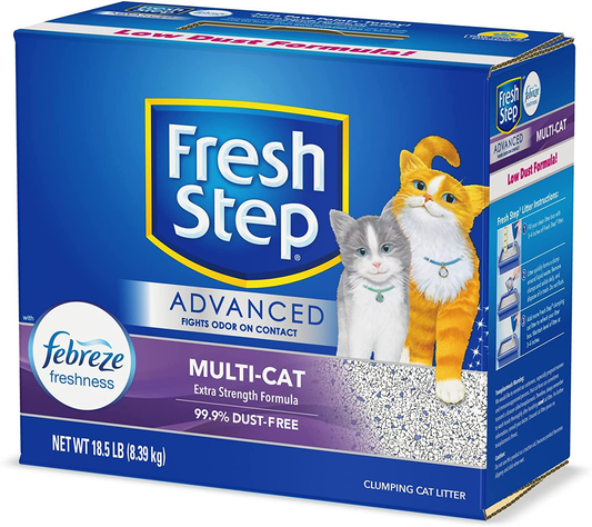 Fresh Step Advanced Clumping Cat Litter Animals & Pet Supplies > Pet Supplies > Cat Supplies > Cat Litter Box Mats Fresh Step   
