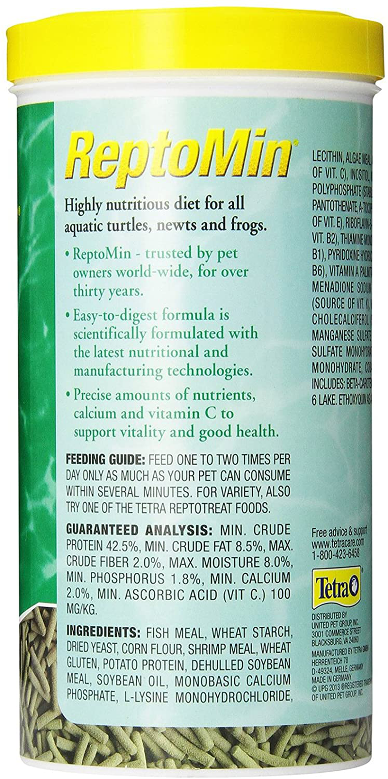 Tetra Reptomin Floating Food Sticks, 10.59 Oz [2-Pack] Animals & Pet Supplies > Pet Supplies > Reptile & Amphibian Supplies > Reptile & Amphibian Food Tuzhbik   