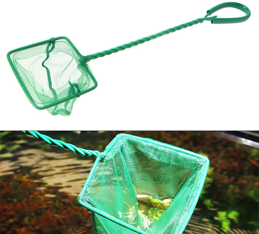 Amrka 1PC Aquarium Fish Tank Square Shrimp Small Betta Tetra Fish Net 6 Sizes Animals & Pet Supplies > Pet Supplies > Fish Supplies > Aquarium Fish Nets Amrka 10": 10.04''x8.07''  