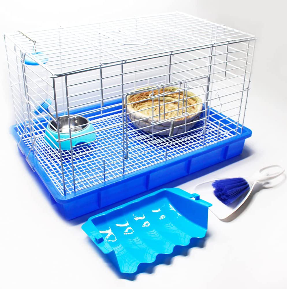 Konrissun Pet Cages for Small Animals Dimension 21.8X14.6X13 INCH Habitats Cages,Short-Haired Hamsters Guinea Pig Habitats ,Rabbit Habitats, Small Cat&Dog Cages Animals & Pet Supplies > Pet Supplies > Small Animal Supplies > Small Animal Habitats & Cages konrissun   