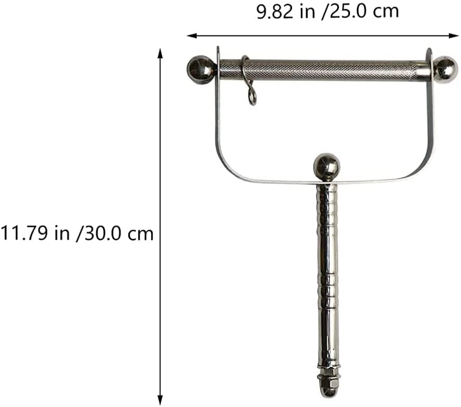 M I a Bird Parrot Play Stand Playground Cockatiel Stainless Steel Perch Rack Gym Exercise Training Toys Cage Prop 30X20Cm Animals & Pet Supplies > Pet Supplies > Bird Supplies > Bird Gyms & Playstands M I A   