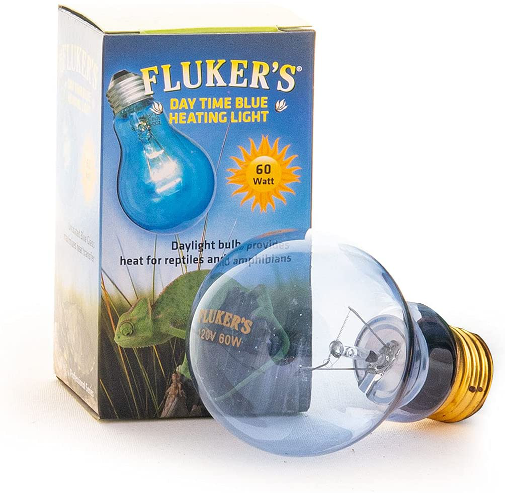 Fluker'S Reptile Incandescent Daylight Bulb for Pet Habitat, Blue Animals & Pet Supplies > Pet Supplies > Reptile & Amphibian Supplies > Reptile & Amphibian Habitat Heating & Lighting Fluker's 60 Watts  