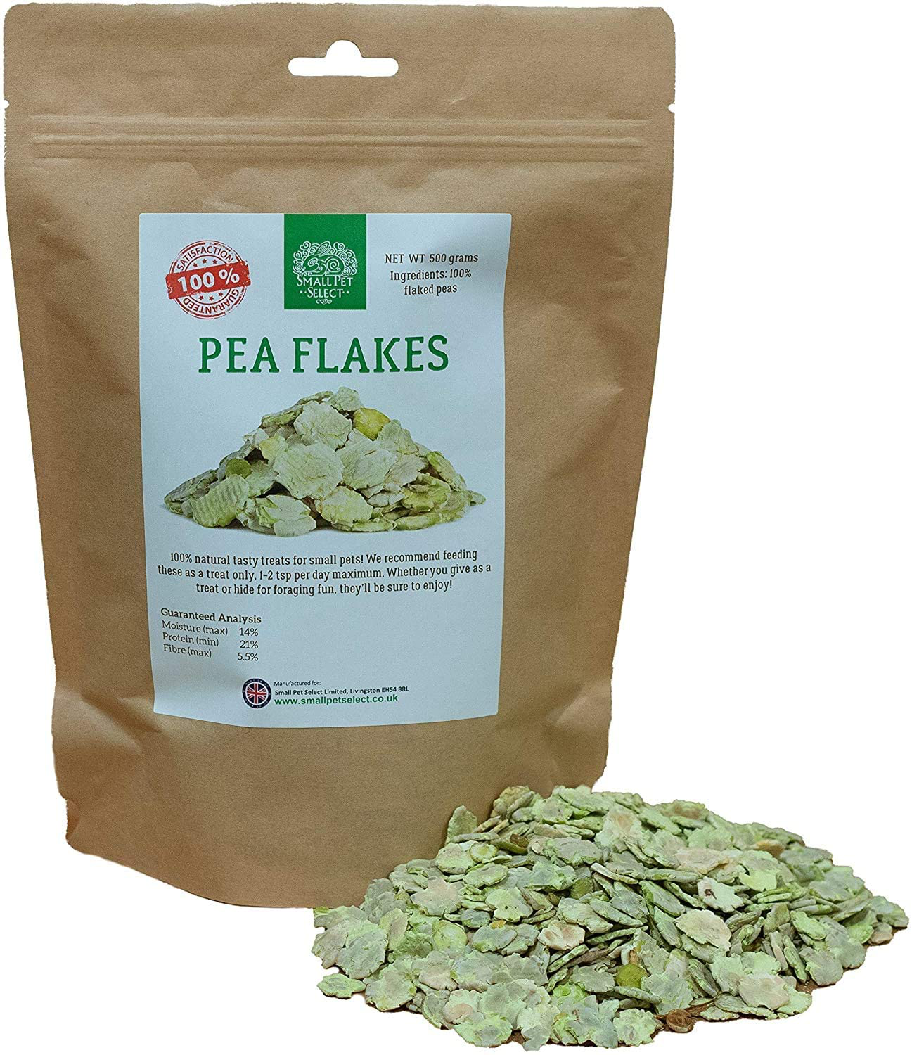 Small Pet Select - Pea Flakes