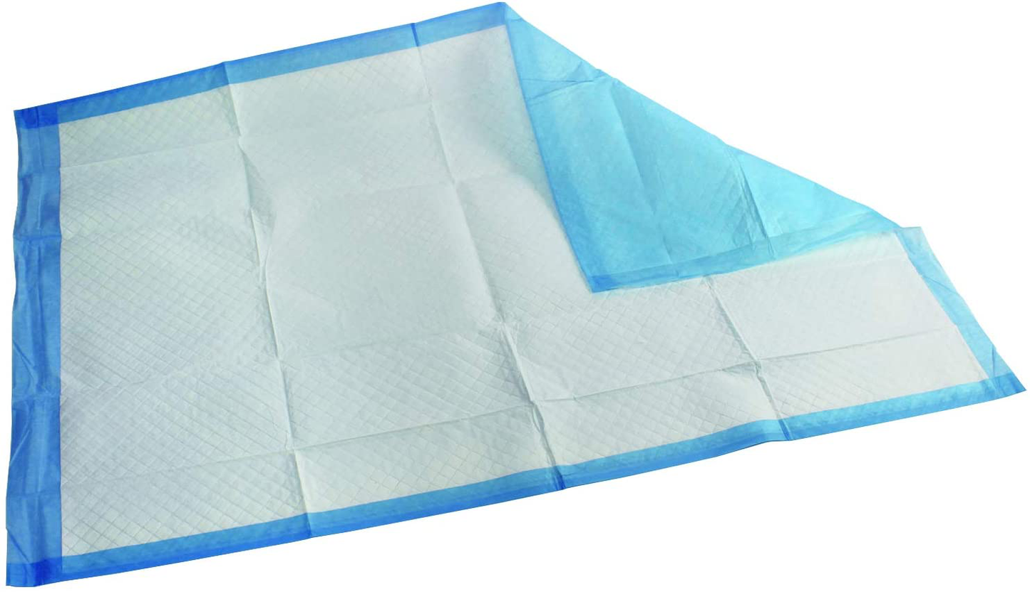 Medpride Disposable Underpads 23'' X 36'' (50-Count) Incontinence Pads, Chux, Bed Covers, Puppy Training | Thick, Super Absorbent Protection for Kids, Adults, Elderly | Liquid, Urine, Accidents Animals & Pet Supplies > Pet Supplies > Dog Supplies > Dog Diaper Pads & Liners MED PRIDE   
