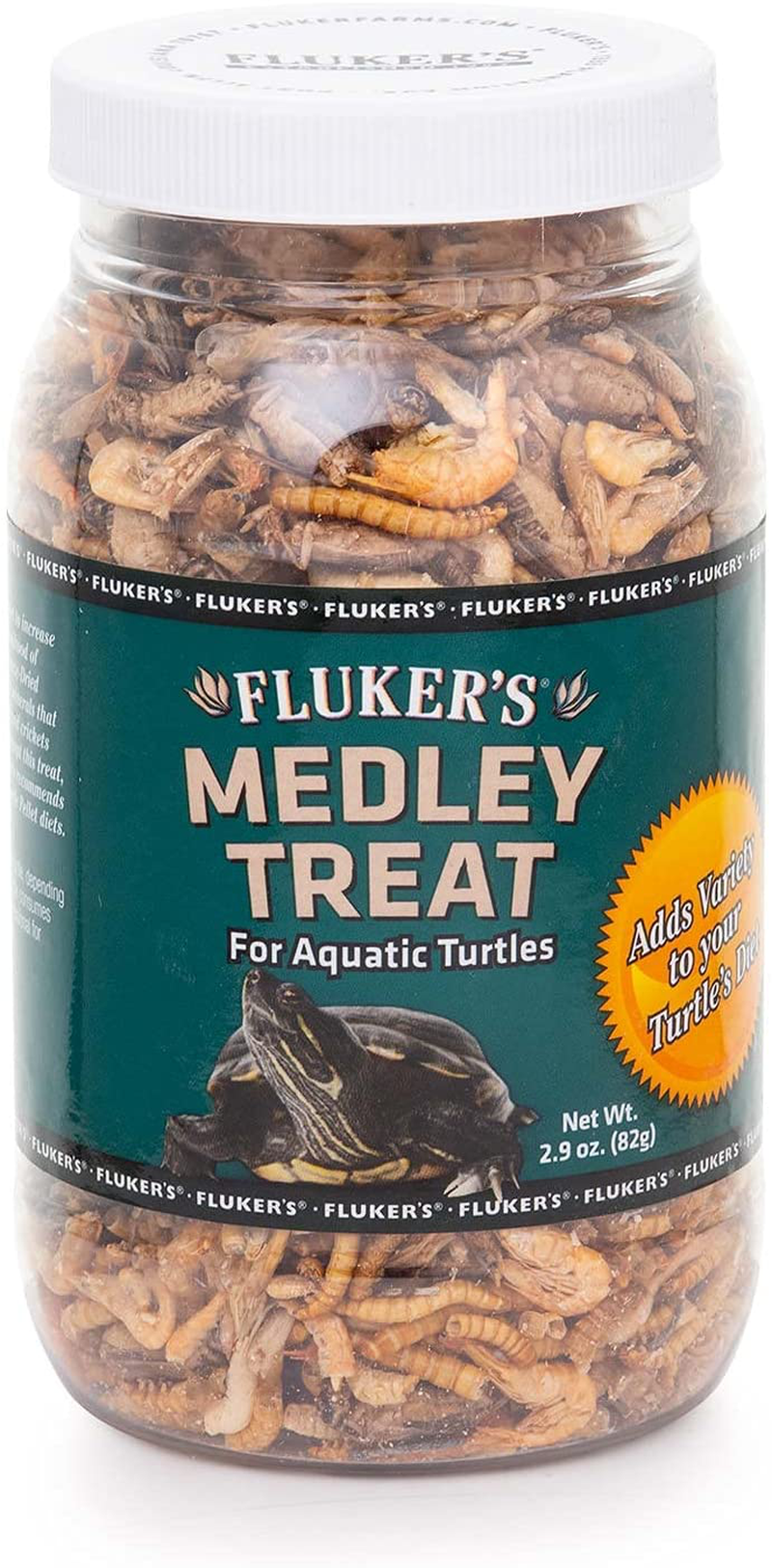 Fluker'S Aquatic Turtle Medley Treat Food Animals & Pet Supplies > Pet Supplies > Reptile & Amphibian Supplies > Reptile & Amphibian Food Fluker's 2.9 Ounce (Pack of 1)  