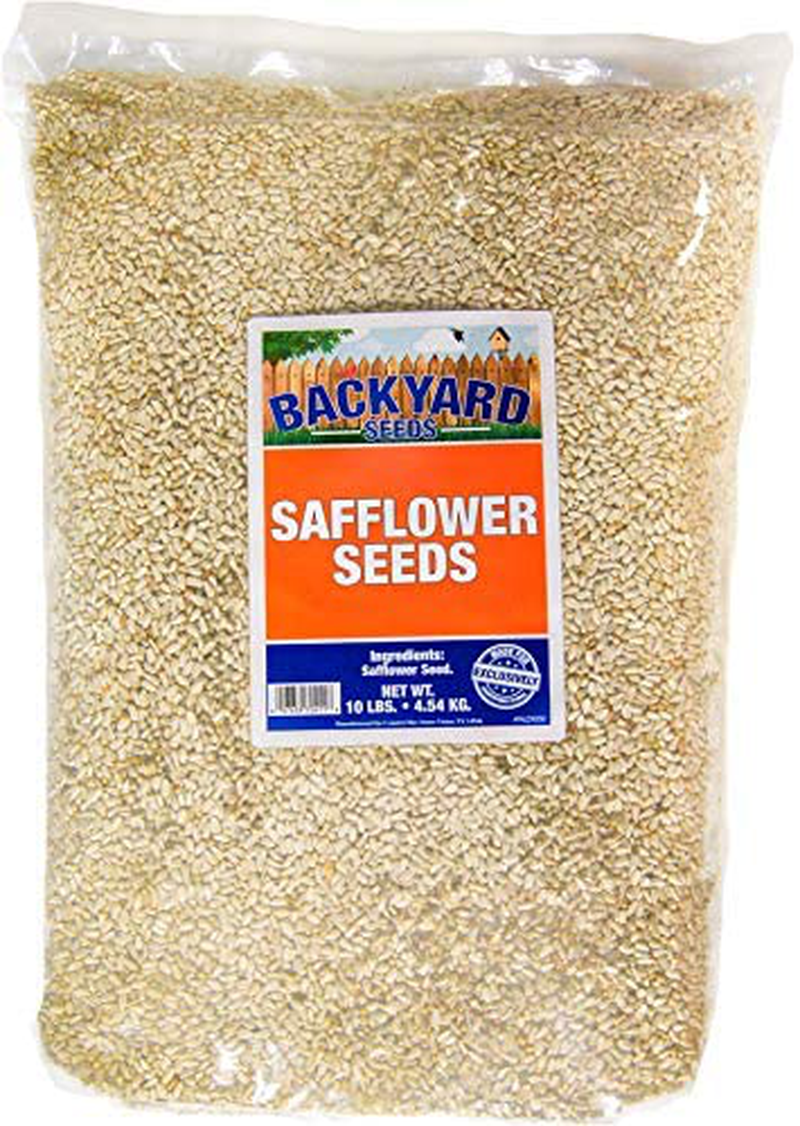 Backyard Seeds Safflower Bird Seed for Cardinals (10 Pounds) Animals & Pet Supplies > Pet Supplies > Bird Supplies > Bird Food CountryMax   