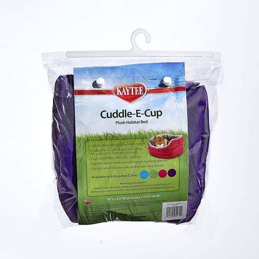 Kaytee Super Sleeper Cuddle-E-Cup with Bag Animals & Pet Supplies > Pet Supplies > Small Animal Supplies > Small Animal Bedding Kaytee   