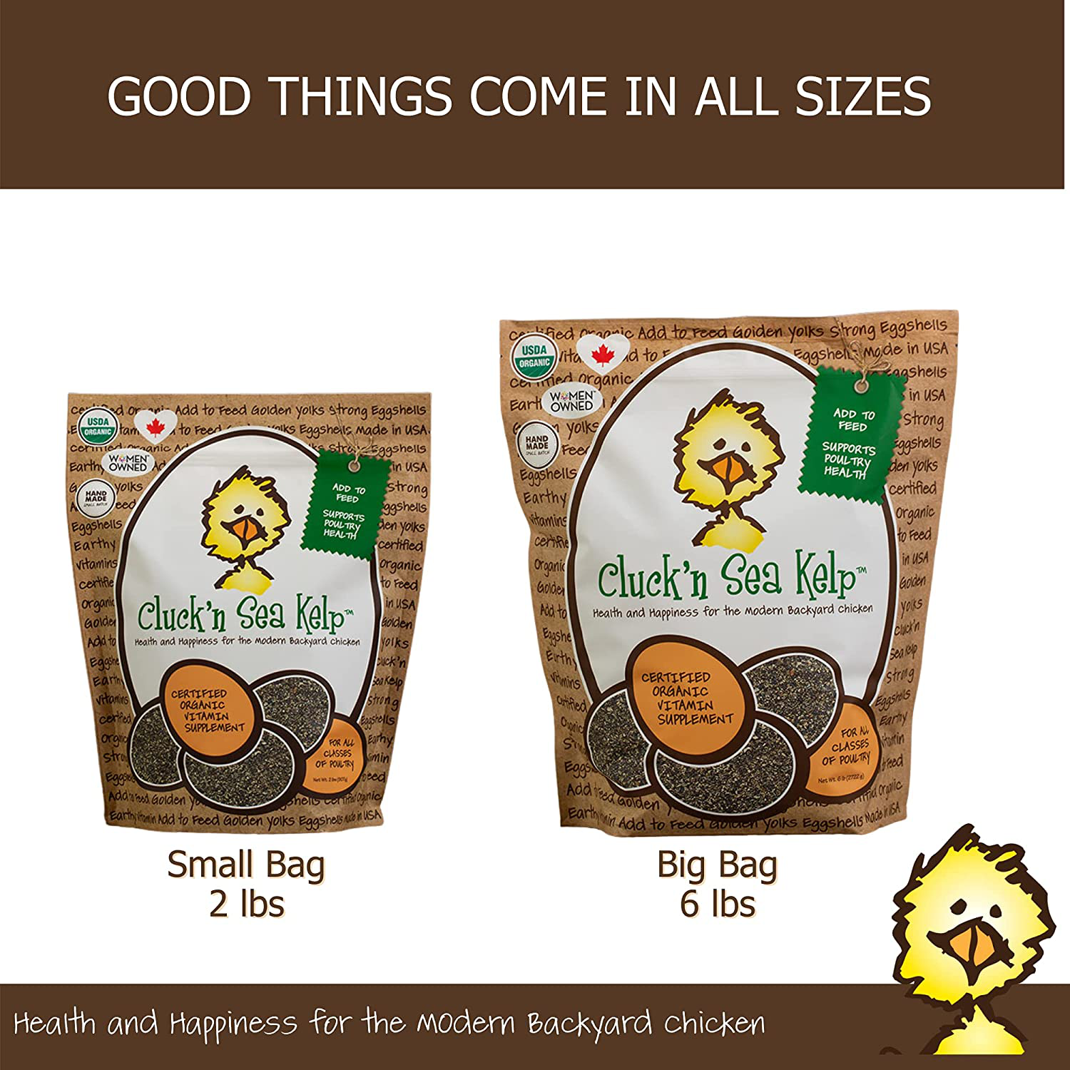 Treats for Chickens Cluck'N Sea Kelp Animals & Pet Supplies > Pet Supplies > Bird Supplies > Bird Treats Treats for Chickens   