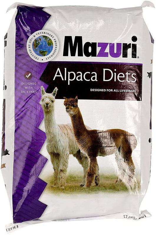 Purina Animal Nutrition Mazuri Alpaca Complete Animals & Pet Supplies > Pet Supplies > Small Animal Supplies > Small Animal Food Purina Waggin' Train   