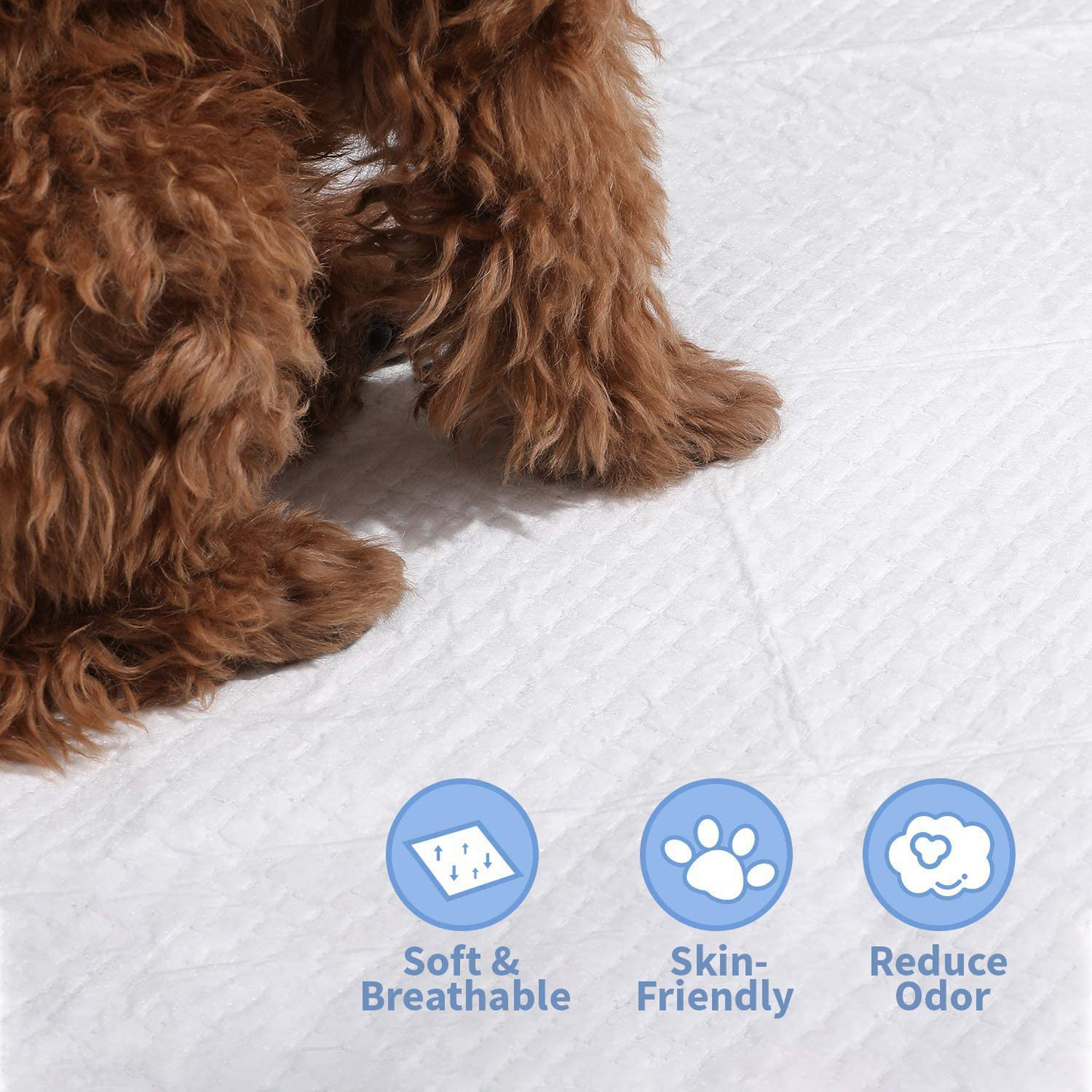 Binetgo Disposable Puppy Training Pads 13" X 18" -100 Count Puppy Pads | Premium Puppy Potty Training Pads，Potty Pads Bed Pads, Underpads Ultra Absorbent Incontinence Pet Training Pads…