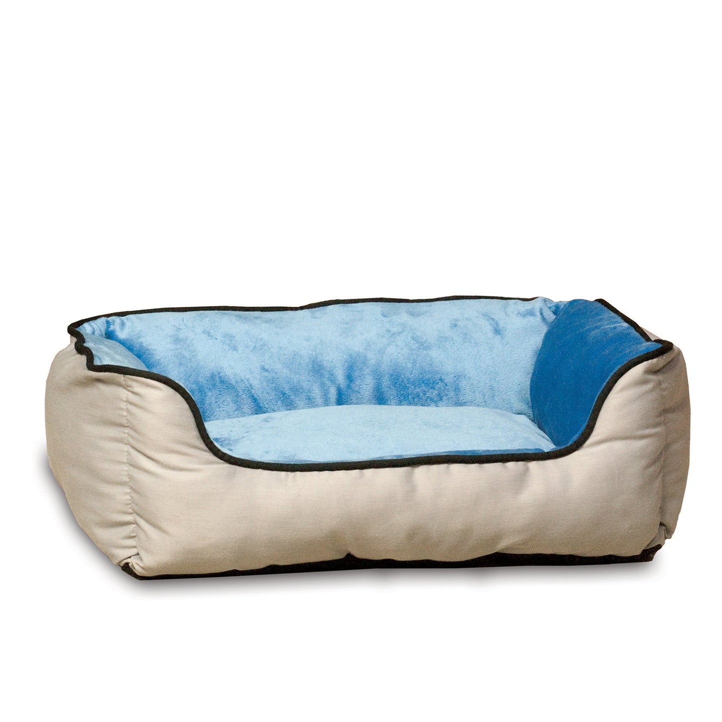 K&H Lounge Sleeper Pet Cat Bed, Mocha/Green