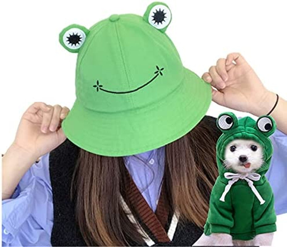 Frieyss Cute Green Dog Hoodie Clothes Costume Dog Fleece Sweater for Dogs Puppy Coat Dog Warm Clothe (Green, X-Small) Animals & Pet Supplies > Pet Supplies > Dog Supplies > Dog Apparel Frieyss   