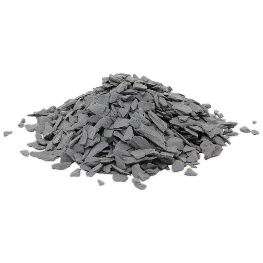 Natural Grey Slate Rocks Stones for Gardening, Aquarium, Landscapes, Reptiles, Terrarium, Pond Accessories, 2 Lb., 0.4-0.75 In. Animals & Pet Supplies > Pet Supplies > Small Animal Supplies > Small Animal Habitat Accessories Juvo Plus   