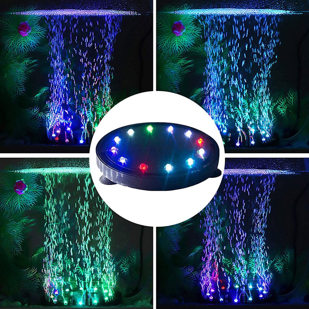 Aquarium Bubble Light, LED Fish Tank Bubble Light, Submersible Decoration Lamp, LED Underwater Decor Bubbler Light, Waterproof, 4.1 Inches Animals & Pet Supplies > Pet Supplies > Fish Supplies > Aquarium Lighting FUN FOR ALL LLC   