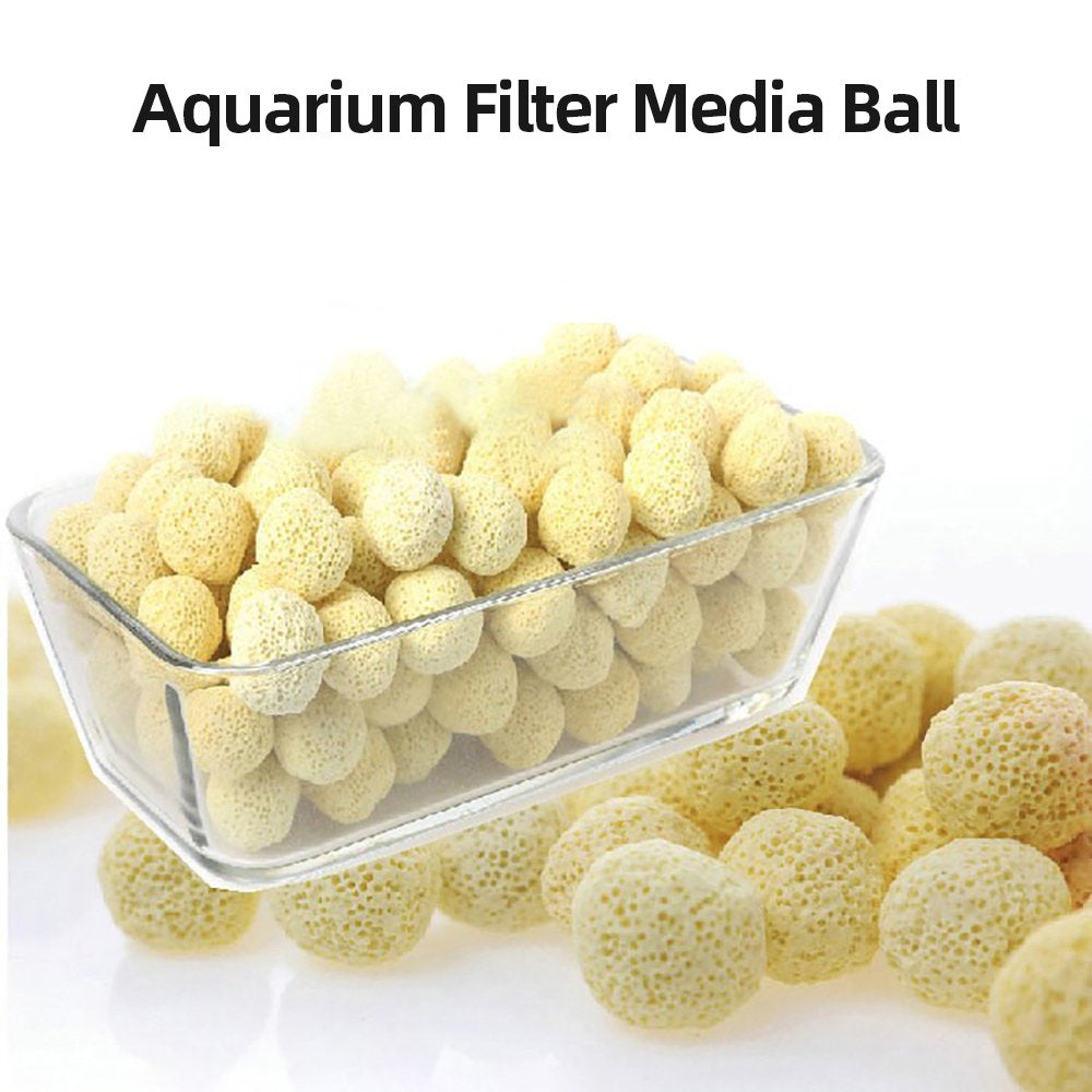 Tfixol Aquarium Filter Media Ball Aquarium Bio Ball for Aquarium Filter 50PCS Animals & Pet Supplies > Pet Supplies > Fish Supplies > Aquarium Filters TFixol   