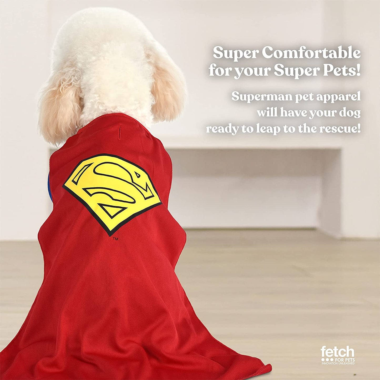 Superman on sale dog sweater