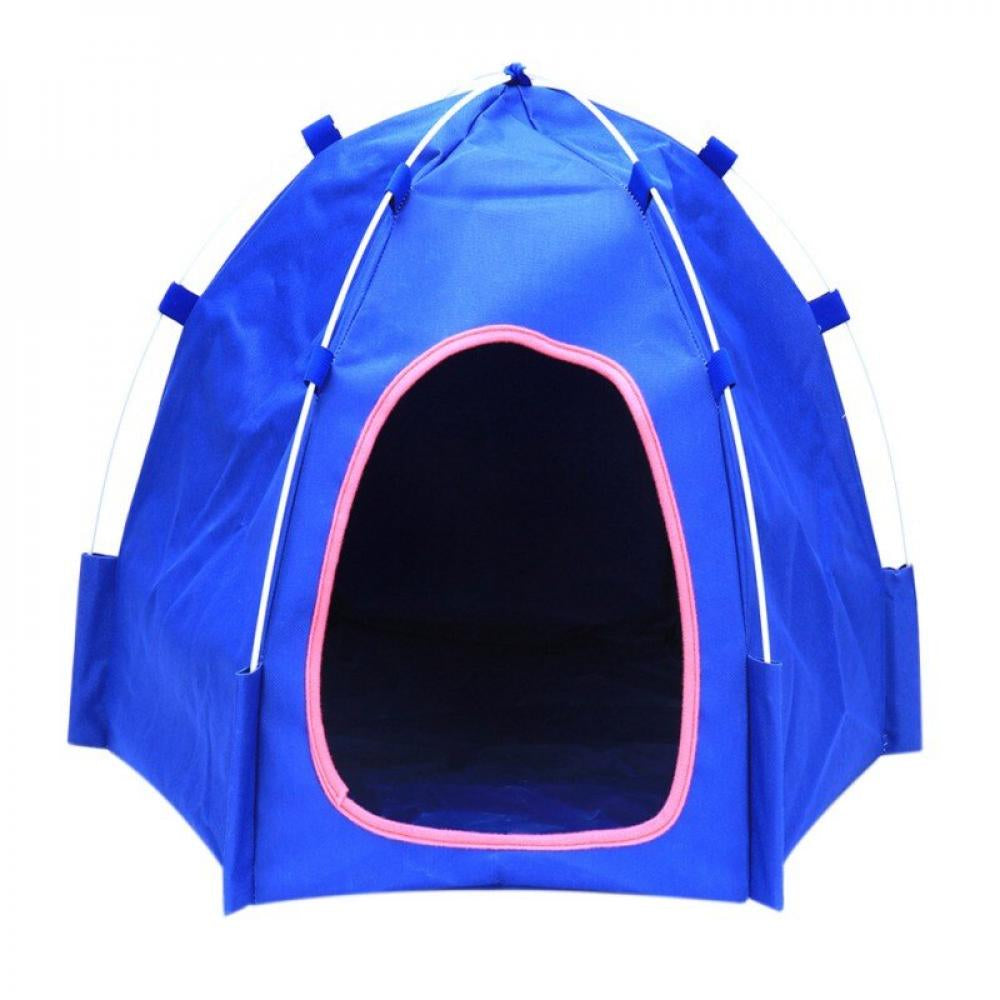 Pet Dog 6 Corners Collapsible Sunscreen Waterproof Oxford Cloth Tent Riding Portable Pet Outdoor Indoor House for Cats Dogs Animals & Pet Supplies > Pet Supplies > Dog Supplies > Dog Houses Leonard   