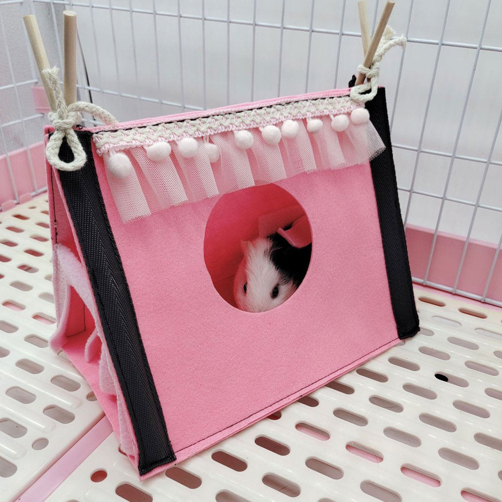 Small Animal Hideout Tent Cage House for Hamster Rat Mice Parrot Habitats Animals & Pet Supplies > Pet Supplies > Small Animal Supplies > Small Animal Habitats & Cages BIlinli   