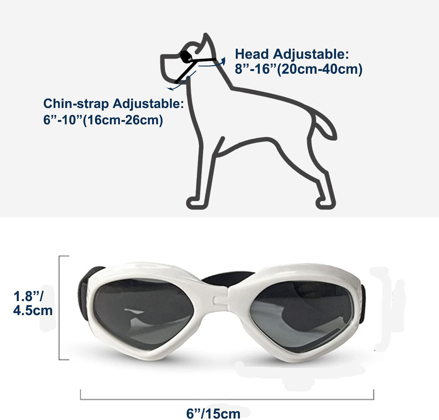 LECONPET Small Dog Sunglasses Waterproof Windproof UV Protection Pet Sunglasses Dog Goggles for Doggy Puppy Cat (Red) Animals & Pet Supplies > Pet Supplies > Dog Supplies > Dog Apparel Shanghai Leichen Pet Products CO., Ltd.   