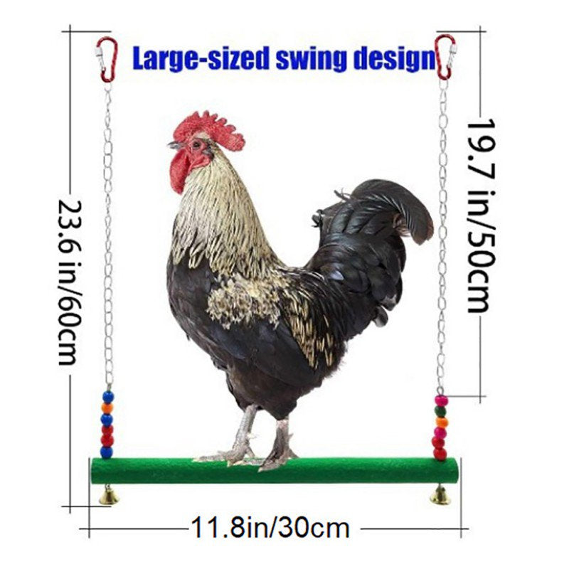 Medium and Large Parrot Swing for Suspension Bridge Ladder Chicken Swing Bite Bird Toy Parrot Toy Animals & Pet Supplies > Pet Supplies > Bird Supplies > Bird Toys Minimanihoo   