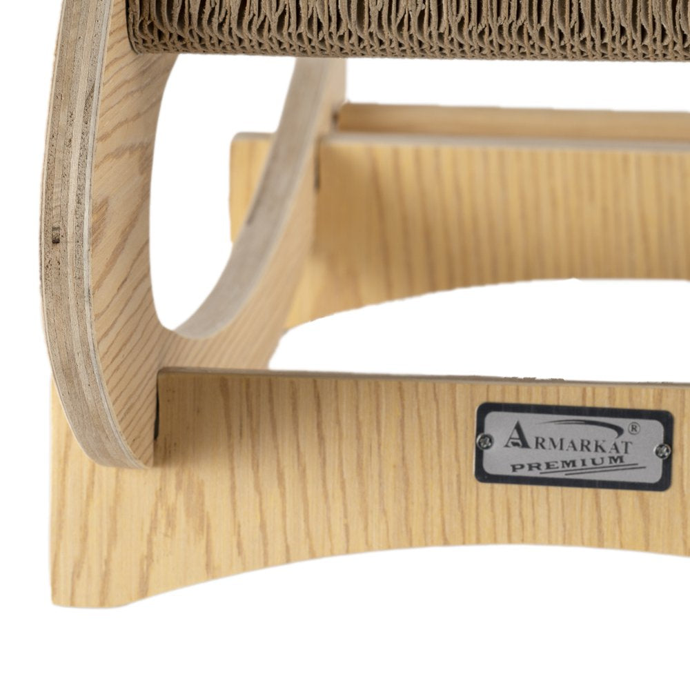 Armarkat Cat Swing Chair, Cat Sofa Bed, Cat Swing Bed for Cats, Cat Rolling Scratcher, Solid Wood Scratcher, S1302 Animals & Pet Supplies > Pet Supplies > Cat Supplies > Cat Beds Aeromark International Inc   