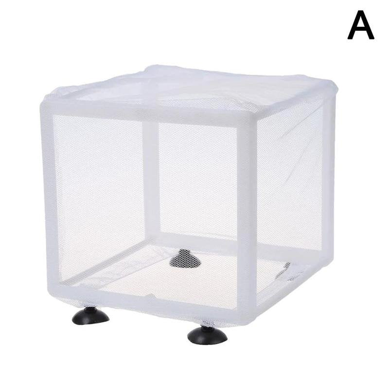 Aquarium Isolation Box Fish Tank Isolation Net Tropical Fish Peacock Anchovy Hatching Breeding Box with Partition Suction Cup Size Animals & Pet Supplies > Pet Supplies > Fish Supplies > Aquarium Fish Nets Pangheng A  