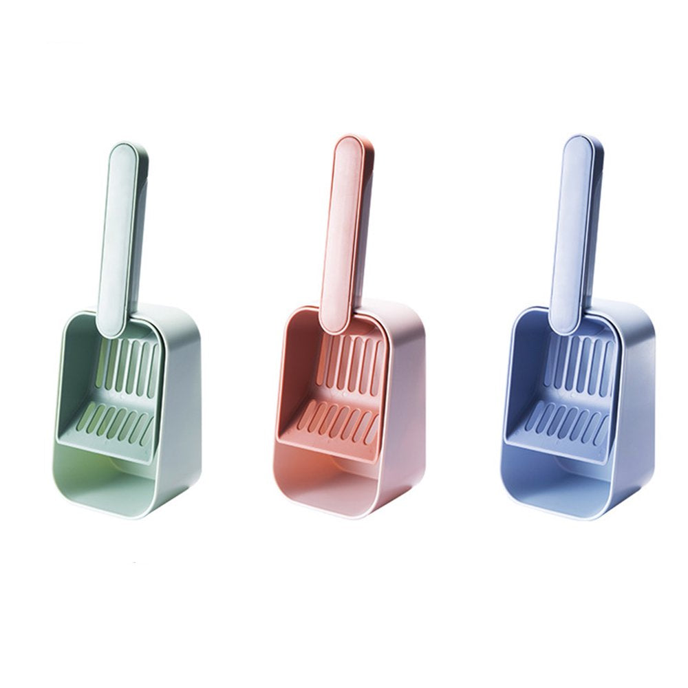 Pet Enjoy 1 Set Cat Litter Scooper,Hollow Grid Design Multifunctional All-In-One Cats Poop Shovel Litter Box and Shovels for Sifting Kitty Cats Litter Animals & Pet Supplies > Pet Supplies > Cat Supplies > Cat Litter Pet Enjoy   