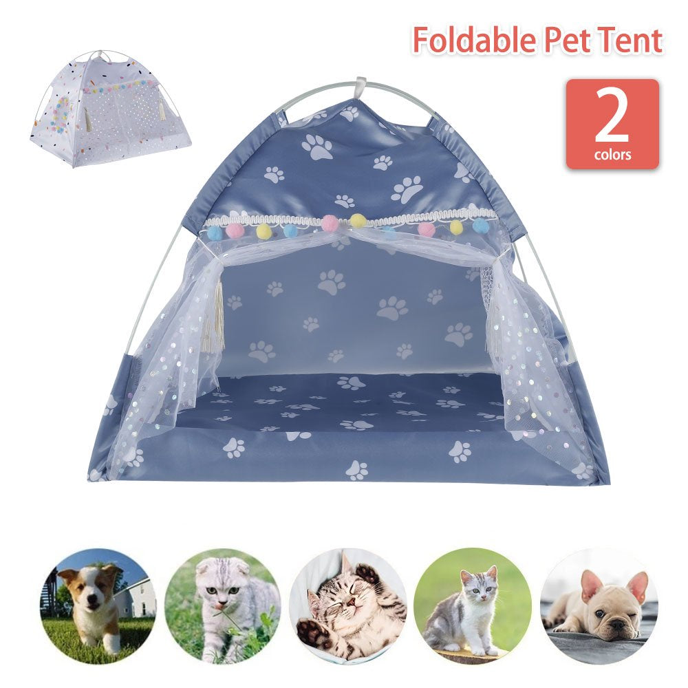 Mlfire M Pet Tent Pet Dog House Cat Tent Four Seasons Universal Removable Washable Pet Nest Animals & Pet Supplies > Pet Supplies > Dog Supplies > Dog Houses 20000619305@#Lu14   