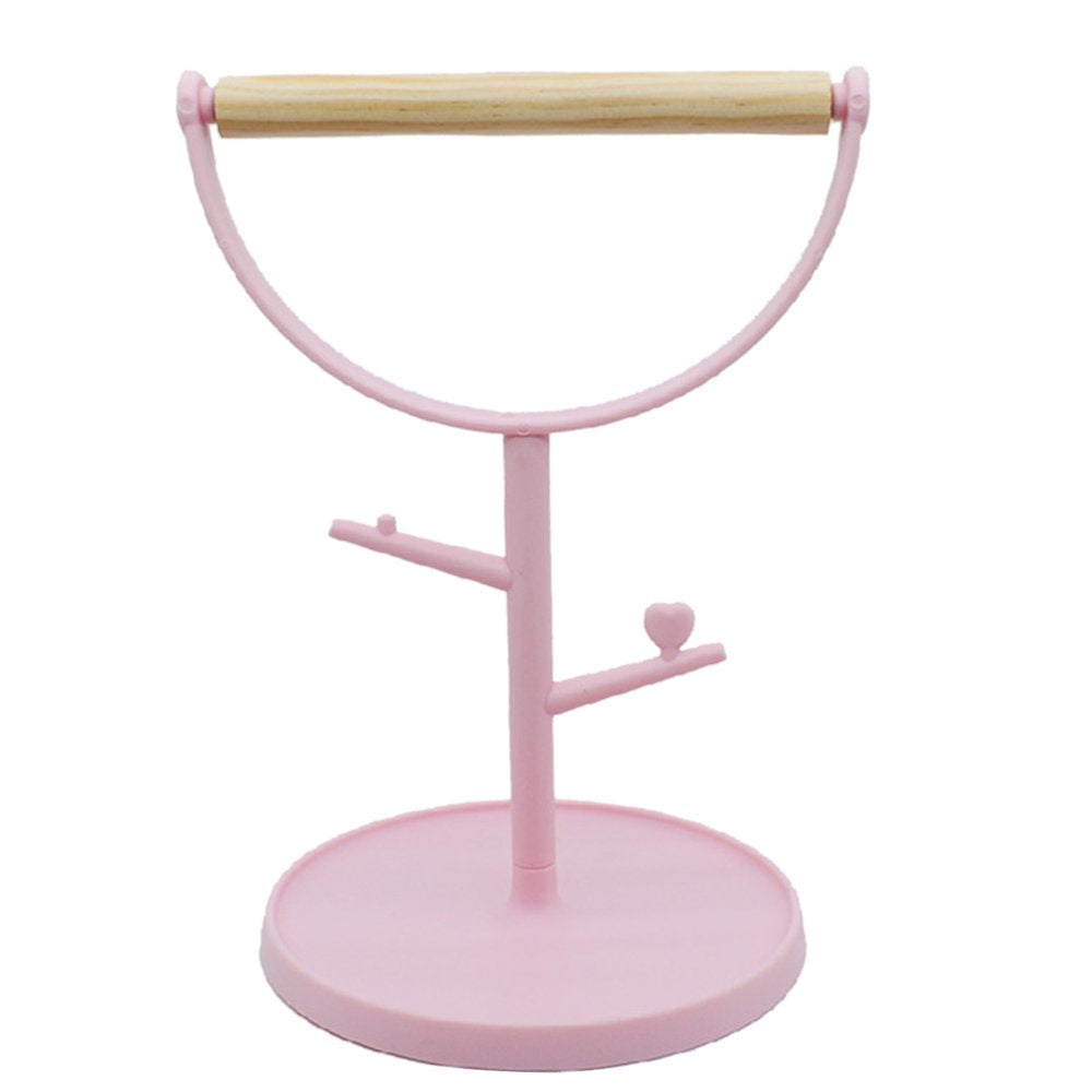 Small Bird Stand Perch Play Gym Cute Parrot Training Playstand Cage Accessories
