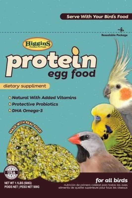 Higgins Protein Egg Bird Food, 1.1 Lb Animals & Pet Supplies > Pet Supplies > Bird Supplies > Bird Food HIGGINS GROUP   