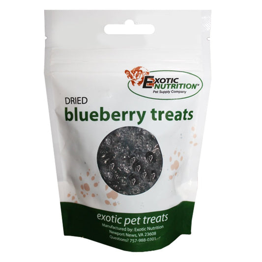 Exotic Nutrition Blueberry Treat 2.12 Oz. Animals & Pet Supplies > Pet Supplies > Small Animal Supplies > Small Animal Treats Exotic Nutrition   