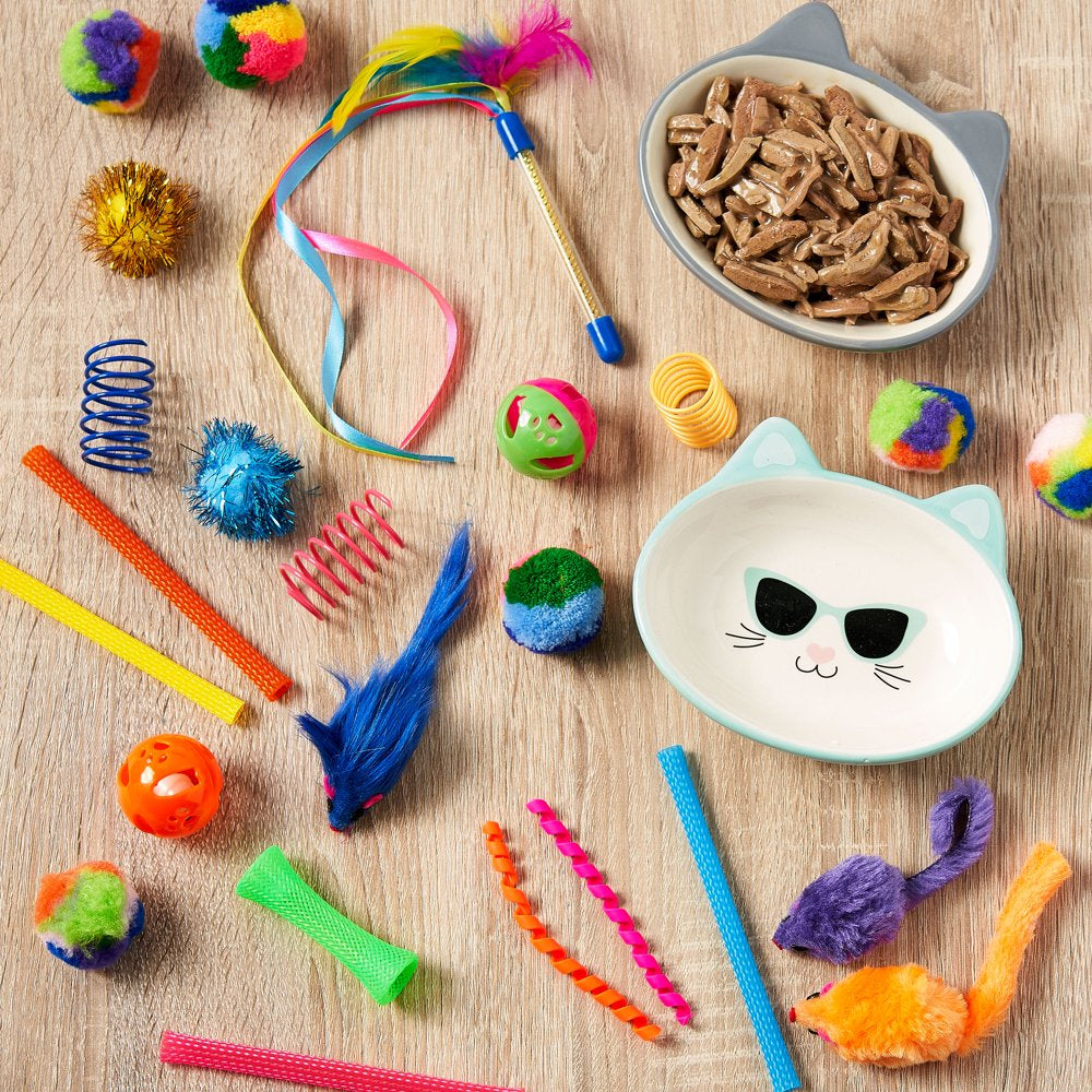 Vibrant Life 24 Piece Value Pack Cat Toys Animals & Pet Supplies > Pet Supplies > Cat Supplies > Cat Toys Multipet   