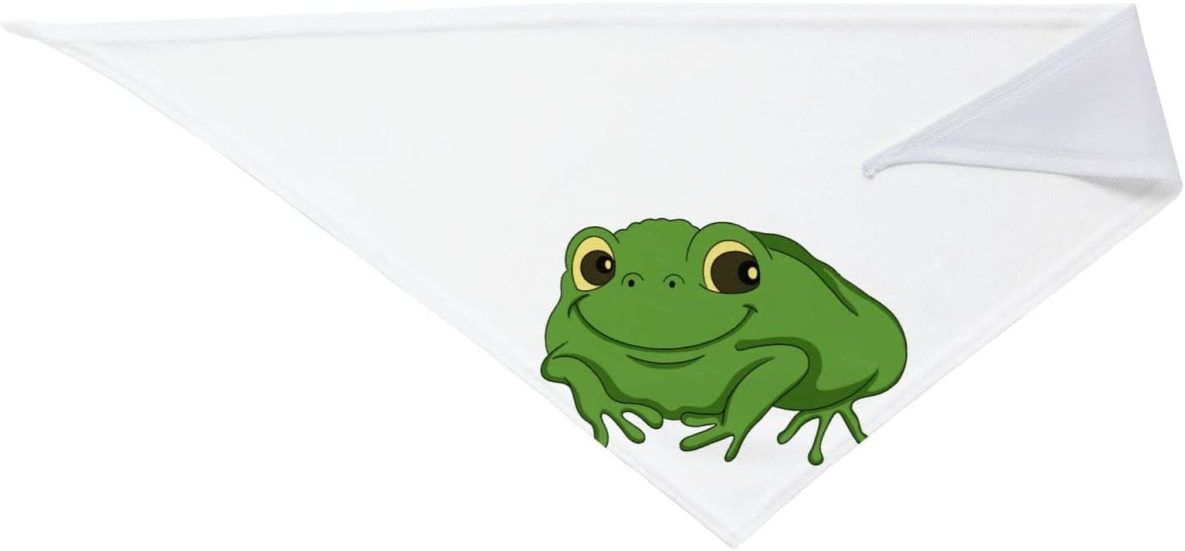 Cute Little Toad Pet Dog and Cat Decorative Triangle Scarf,Dog Bandana,Breathable and Stain Resistant. Animals & Pet Supplies > Pet Supplies > Dog Supplies > Dog Apparel ZALTAS   