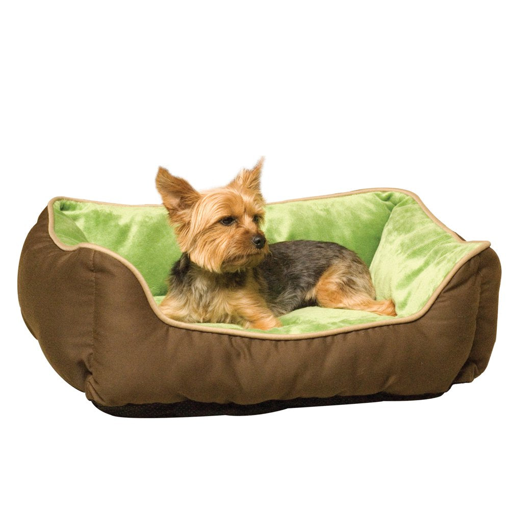 K&H Lounge Sleeper Pet Cat Bed, Sage Animals & Pet Supplies > Pet Supplies > Cat Supplies > Cat Beds K&H Pet Products Mocha/Green  