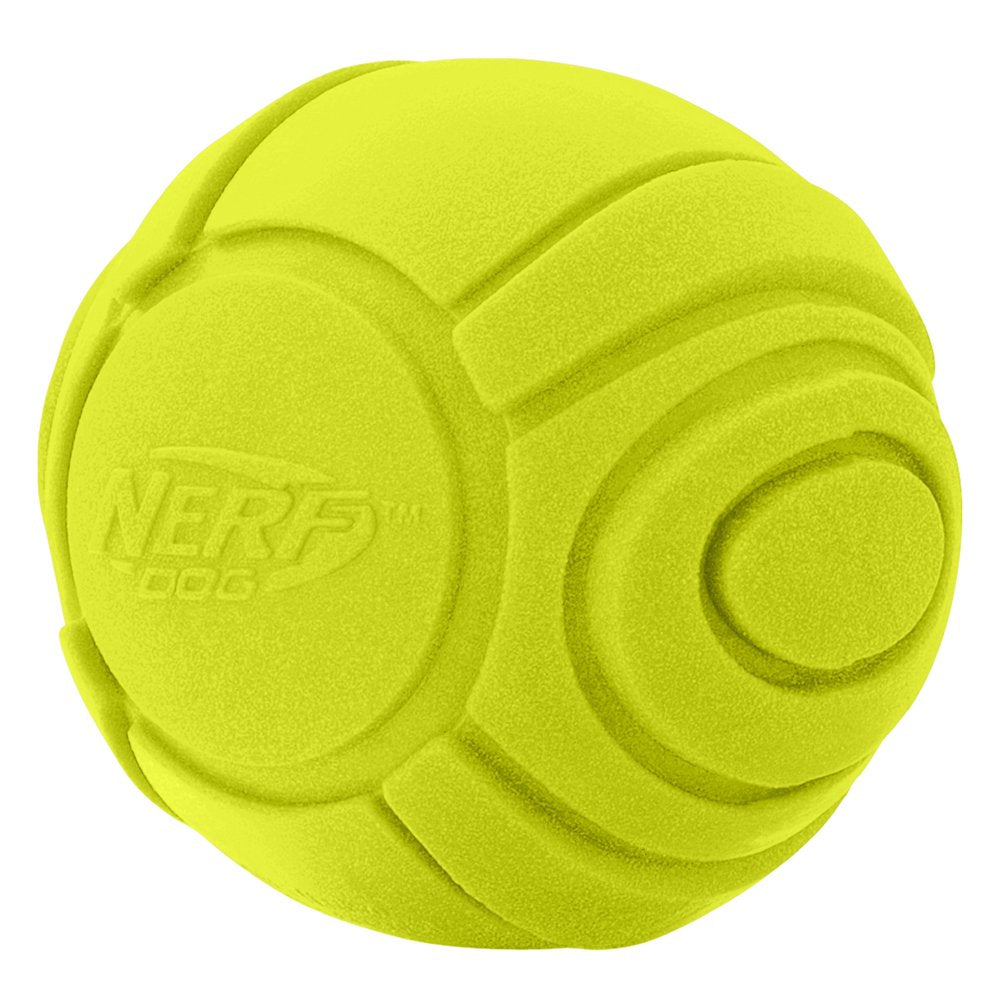 Nerf Dog Durable, Solid Foam Sonic Ball 2.5” Dog Toy