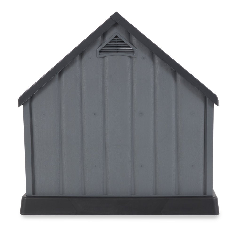 Ram Quality Products Outdoor Pet House Large Waterproof Dog Kennel Shelter, Gray Animals & Pet Supplies > Pet Supplies > Dog Supplies > Dog Houses Ram Quality Products   