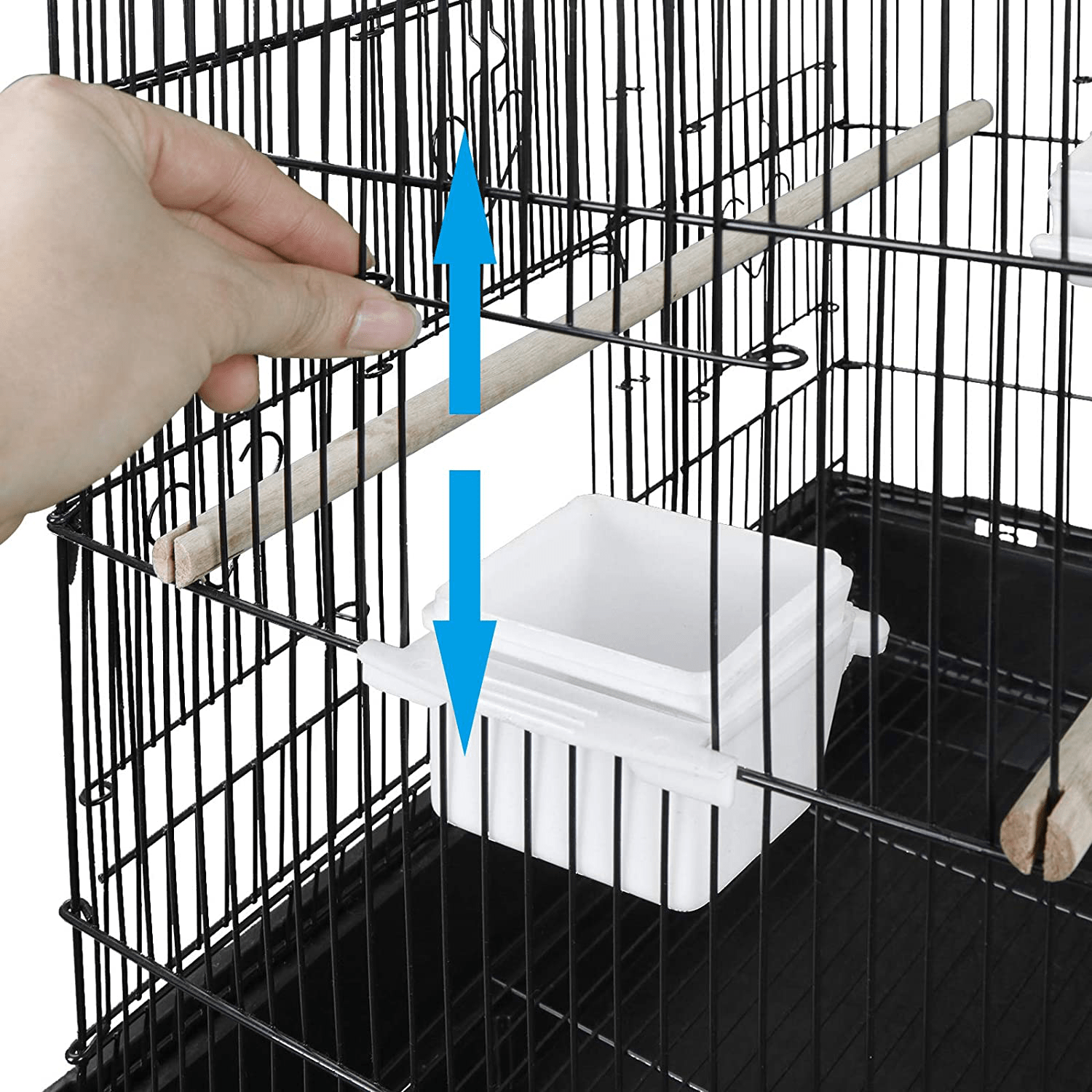 59.3'' Bird Cage Detachable Rolling Stand Medium Pet Birdcage for Cockatiel Sun Conure Parakeet Finch Budgie Lovebird Canary Pet Bird Cage Animals & Pet Supplies > Pet Supplies > Bird Supplies > Bird Cages & Stands Nova Microdermabrasion   