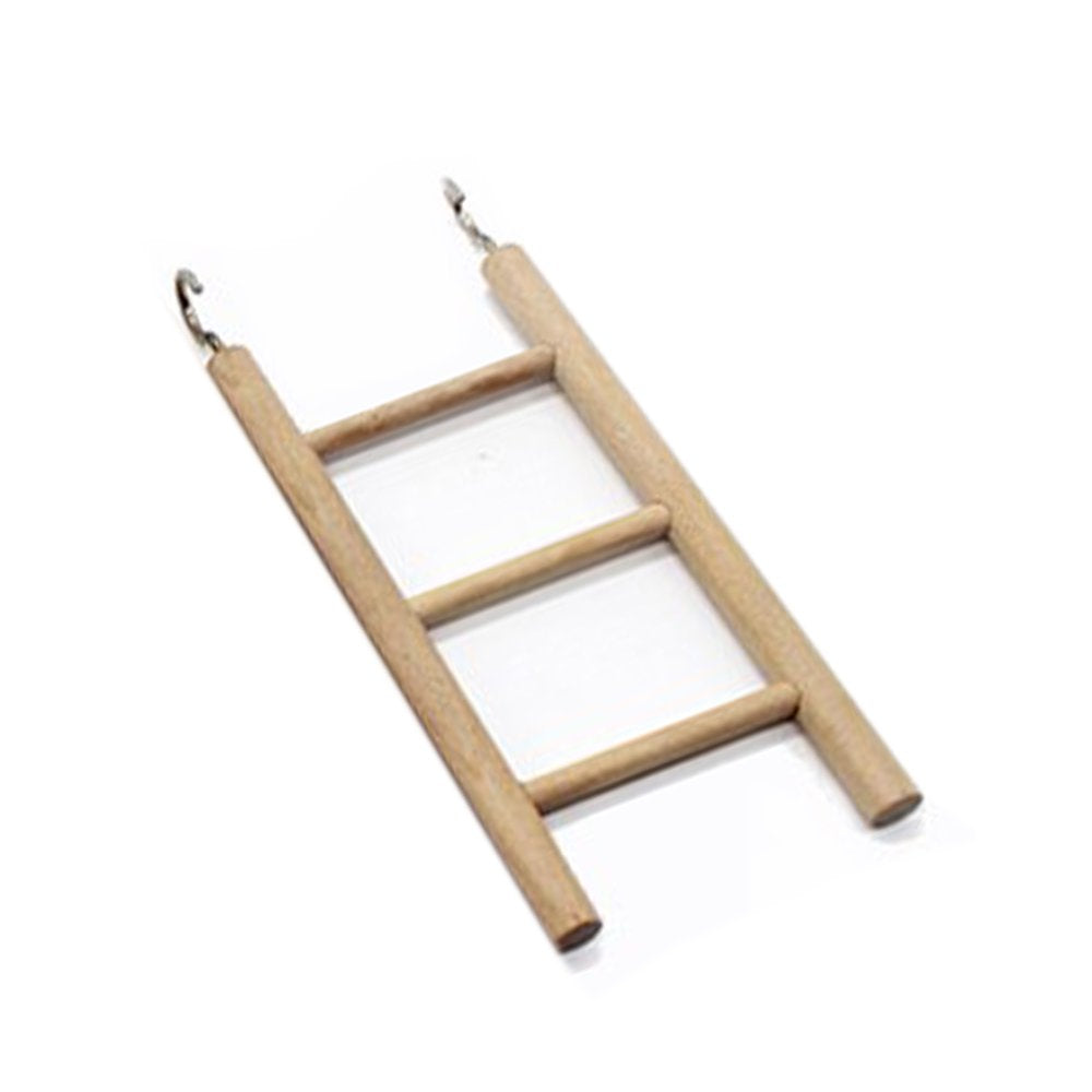 Eyyvre Clearance Sale - Bird Toys Wooden Ladders Rocking Scratcher Perch Climbing 3/4/5/6/7/8 Stairs Hamsters Bird Cage Parrot Pet Toys Supplies