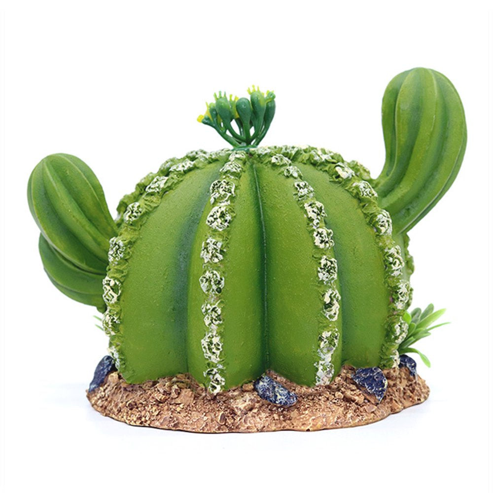 VIEGINE Terrarium Cactus Plants Habitat Decoration for Reptiles and Amphibians Artificial Landscaping Accessories for Fish Tank Animals & Pet Supplies > Pet Supplies > Small Animal Supplies > Small Animal Habitat Accessories VIEGINE   