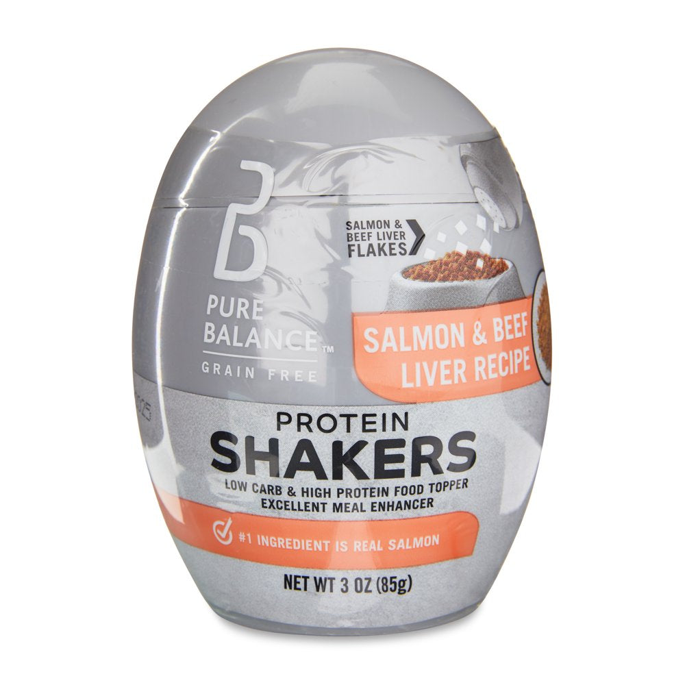 Pure Balance Salmon & Beef Liver Recipe Protein Shakers, 3 Oz Animals & Pet Supplies > Pet Supplies > Cat Supplies > Cat Treats Pure Balance   