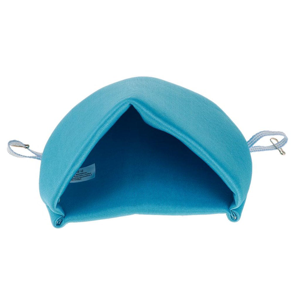 Small Animal Hamster Habitats House Cage Hanging Hammock for Squirrel Rat Mice Chinchilla Blue Animals & Pet Supplies > Pet Supplies > Small Animal Supplies > Small Animal Habitats & Cages perfk   