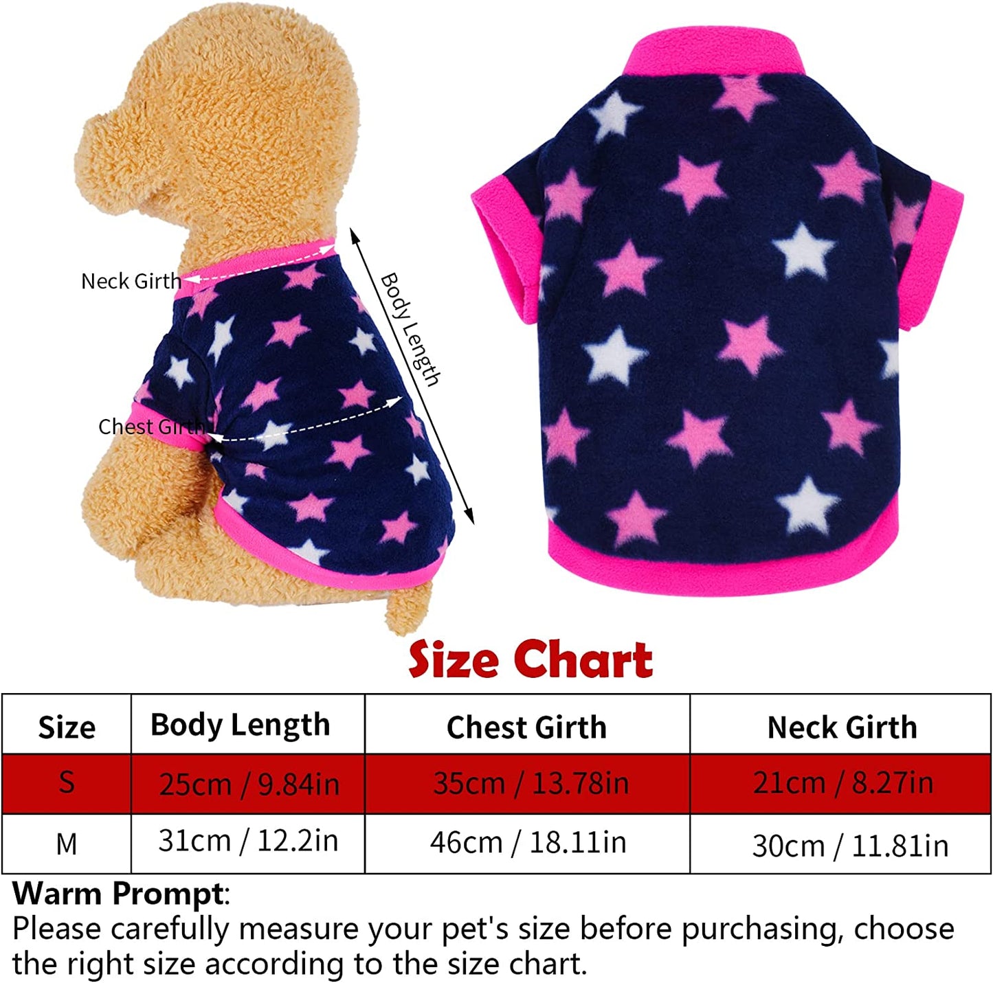 Rbenxia 4 Pieces Dog Fleece Sweaters Puppy Warm Sweater Doggie Sweatshirt Soft Fleece Dog Pajamas Puppy Clothes Winter Dog Outfits for Small Puppy Dog Cat Pets (Small) Animals & Pet Supplies > Pet Supplies > Dog Supplies > Dog Apparel Rbenxia   