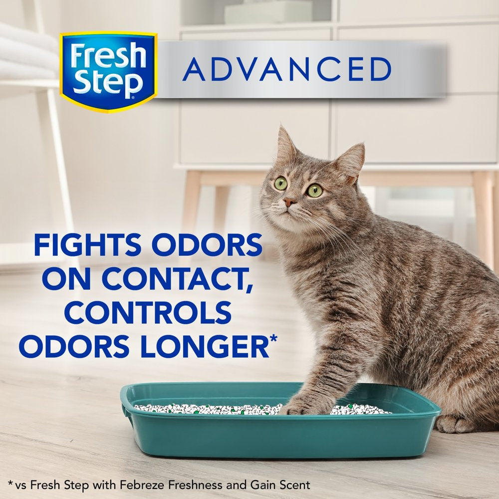 Fresh Step Advanced Clumping Cat Litter, Gain Scent, 99.9% Dust-Free, 2 Pack of 18.5 Lb Boxes Animals & Pet Supplies > Pet Supplies > Cat Supplies > Cat Litter The Clorox Company   