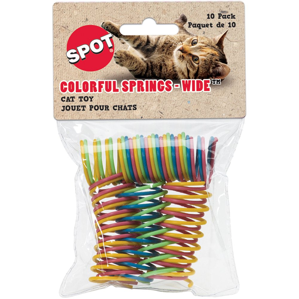 Spot Wide Colorful Springs Cat Toy Animals & Pet Supplies > Pet Supplies > Cat Supplies > Cat Toys Ethical Pets   