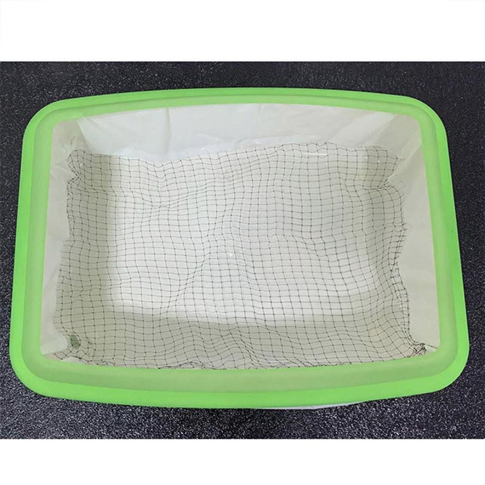 Hhdxre 10 Pcs Reusable Cat Feces Filter Net Cats Sifting Litter Tray Liners Elastic Litter Box Liners Animals & Pet Supplies > Pet Supplies > Cat Supplies > Cat Litter Box Liners Hhdxre   