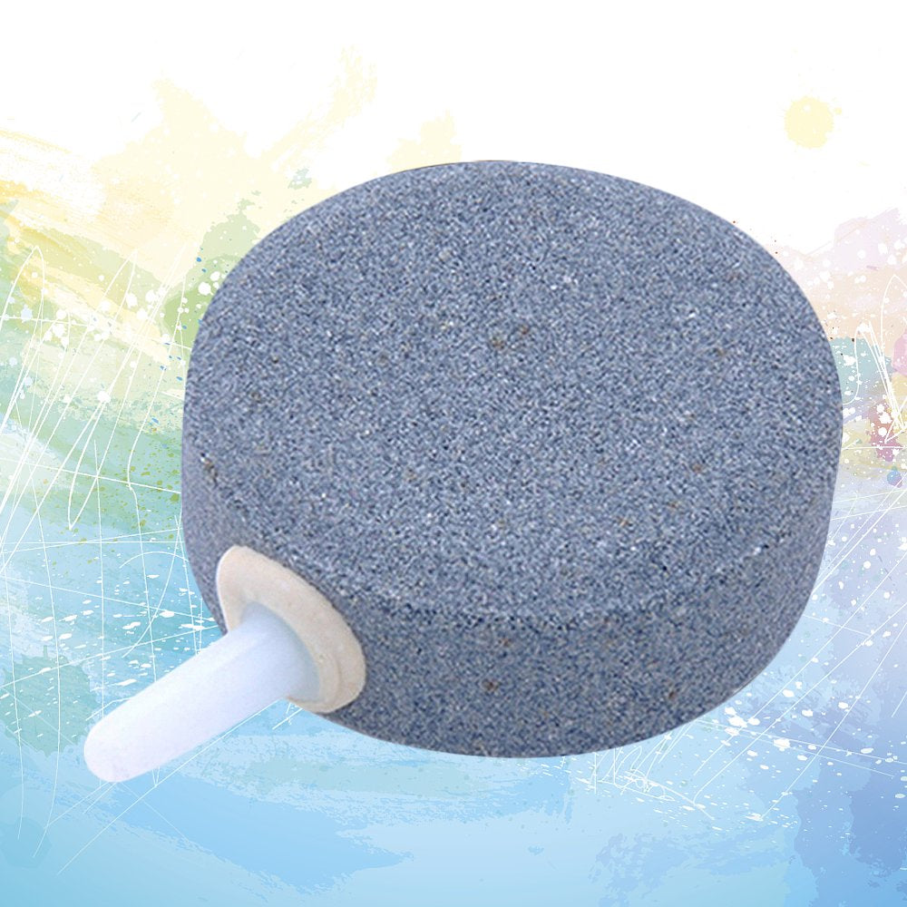 TINKSKY 4Cm Airstone for Aquarium Air Bubble Stone Oxygen Stone for Fish Tank round Oxygen Diffuser Animals & Pet Supplies > Pet Supplies > Fish Supplies > Aquarium Air Stones & Diffusers TINKSKY   