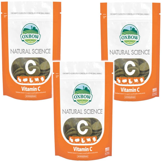 Oxbow Natural Science Small Animal Vitamin C Supplement, 60 Count Animals & Pet Supplies > Pet Supplies > Small Animal Supplies > Small Animal Food Oxbow   